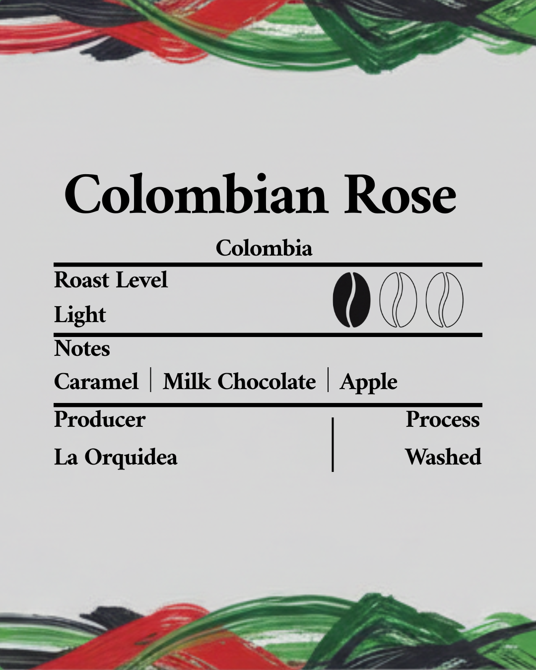 Colombian Rose – Light Roast Arabica